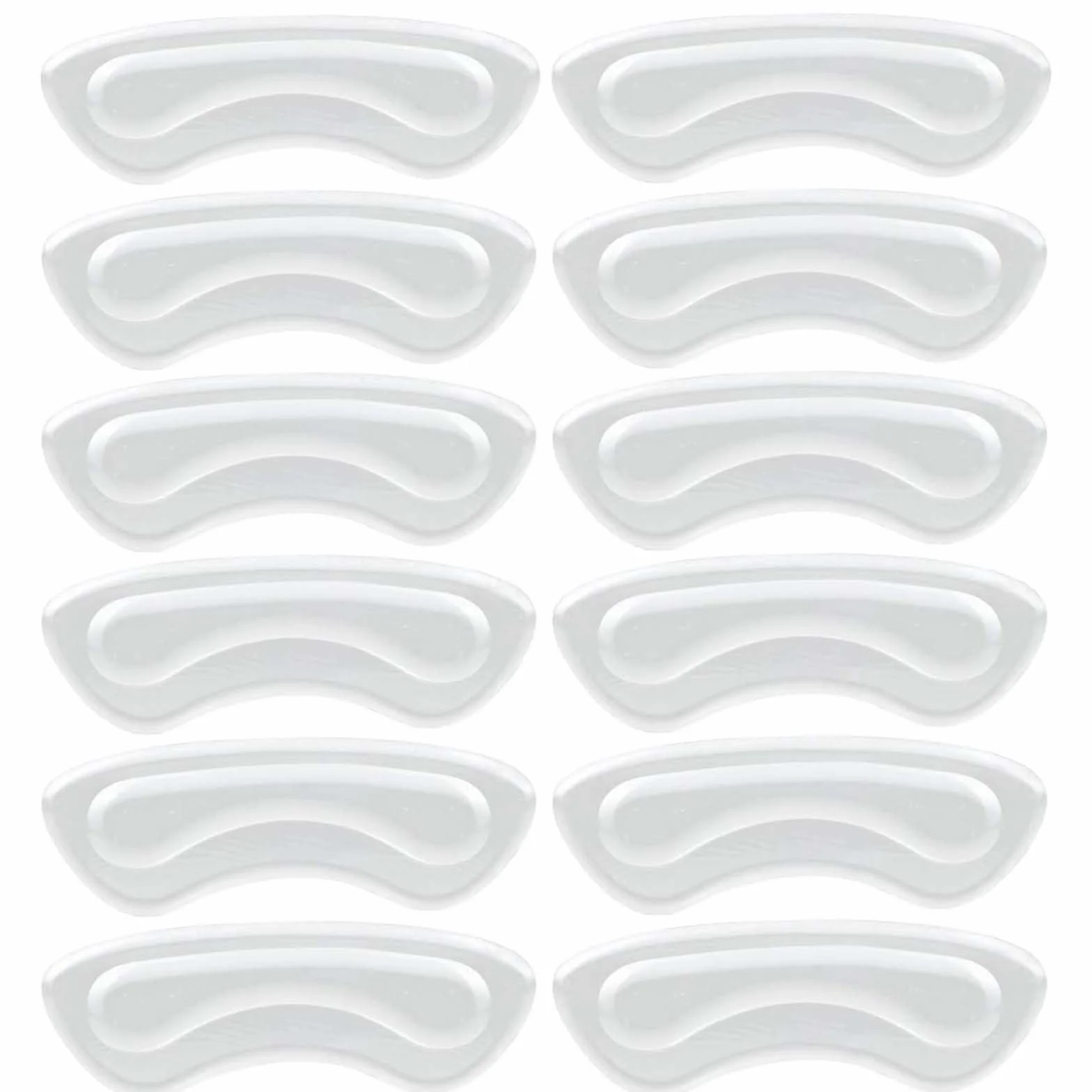 Cuscinetti per Piedi in Silicone Autoadesivi, 6 Paia