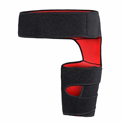 Tutore per l'inguine e l'anca in neoprene traspirante per dolore alla sciatica e stiramenti