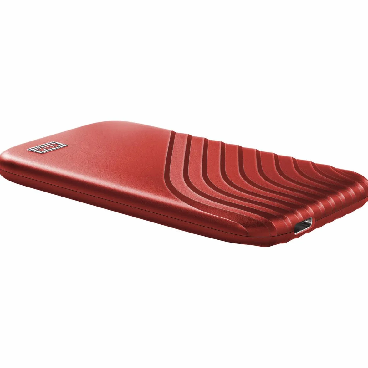 WD My Passport SSD, 2TB SSD Esterno, SSD portatile con tecnologia NVMe, USB-C, con velocità di lettura fino a 1050 MB/s, 1000 MBs in scrittura, funziona con PC, Xbox e Playstation, Rosso
