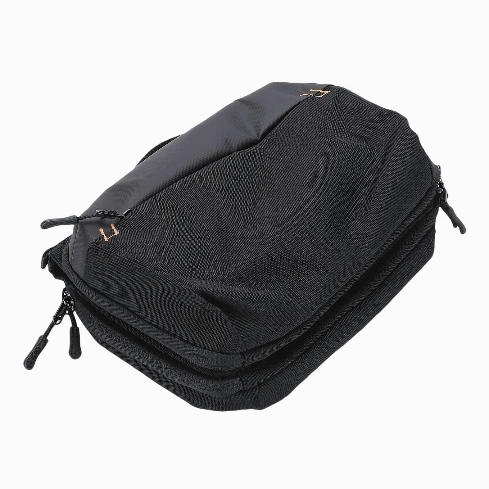 Ejoyous Organizer per Elettronica Custodia da Trasporto Elettronica in Poliestere Impermeabile con Design a Pieghe, 19 Scomparti, Chiusura Magnetica per Viaggi, Pendolari, Campeggio (BLACK)