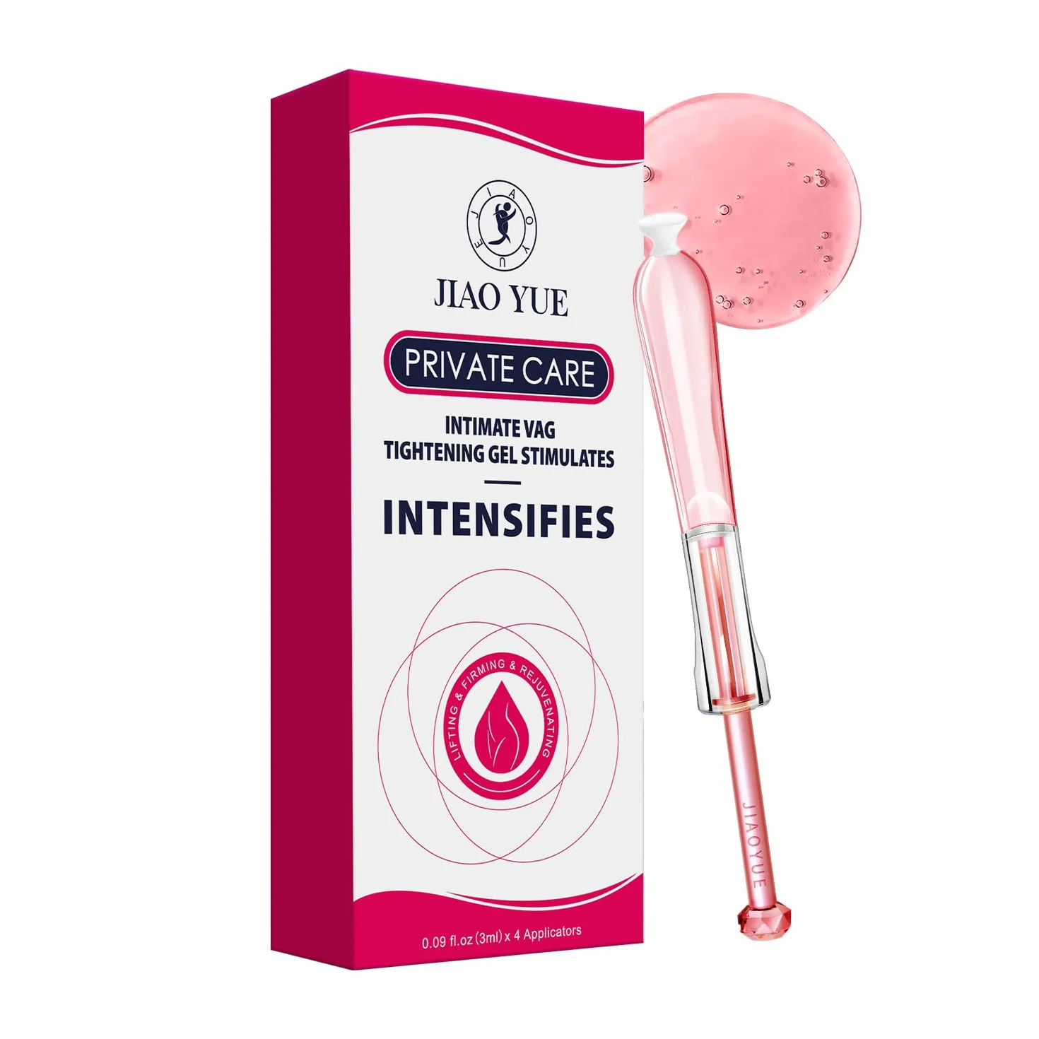 Gel astringente vaginale naturale idrata lubrifica ripara rassoda secchezza vaginale 4 pz