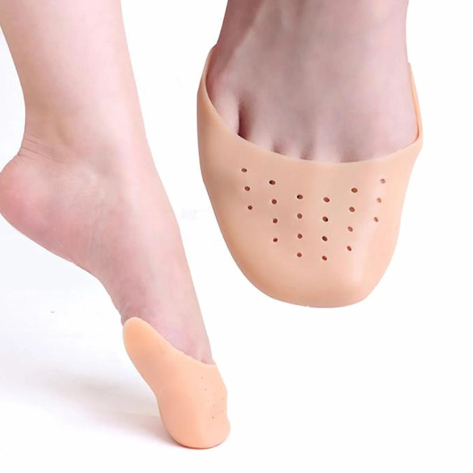Salvapunte in Silicone Gel per Scarpe a Punta Ballet, Danza Classica, Protettore Copri Dita