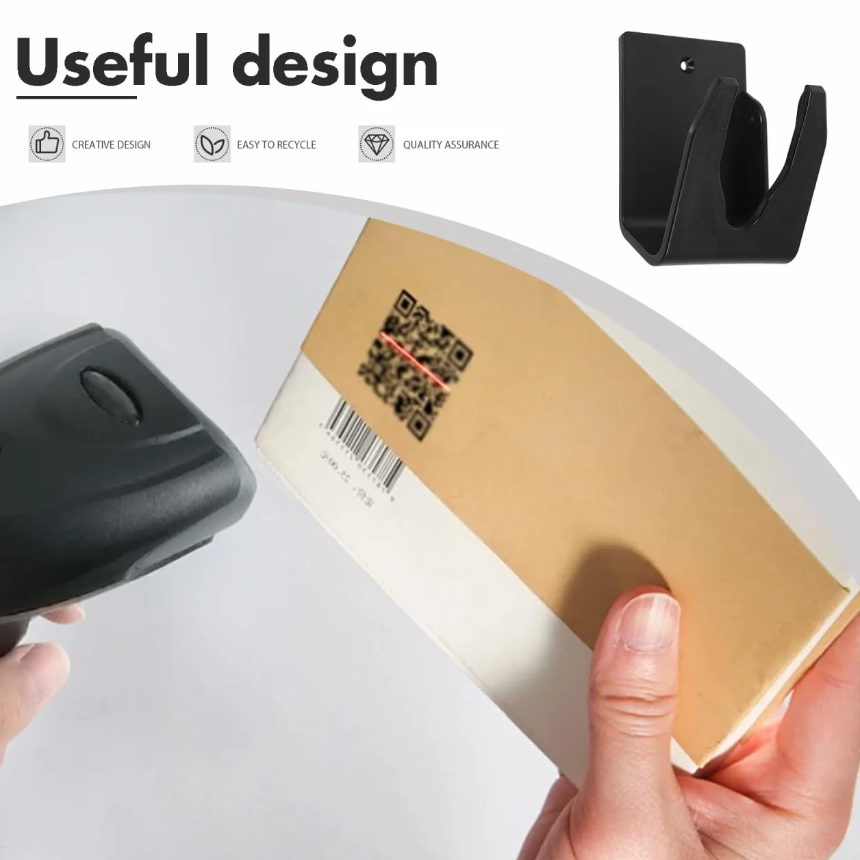 Lurrose Supporto universale per scanner codici a barre