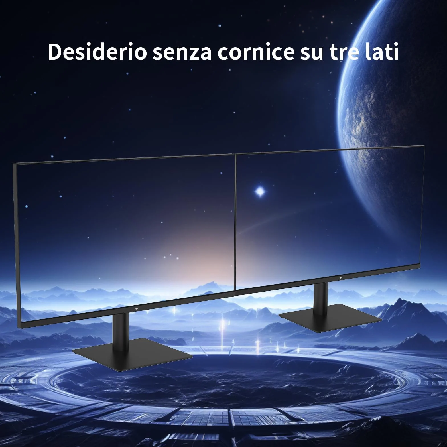 KTC Monitor 27 Pollici, QHD 100Hz (120Hz OC) Schermo PC - IPS Panel, Schermo anti luce blu, 96% DCI-P3, 126% sRGB, Supporto Adaptive Sync, Monitor per il tempo libero e il lavoro (VESA 75 * 75)