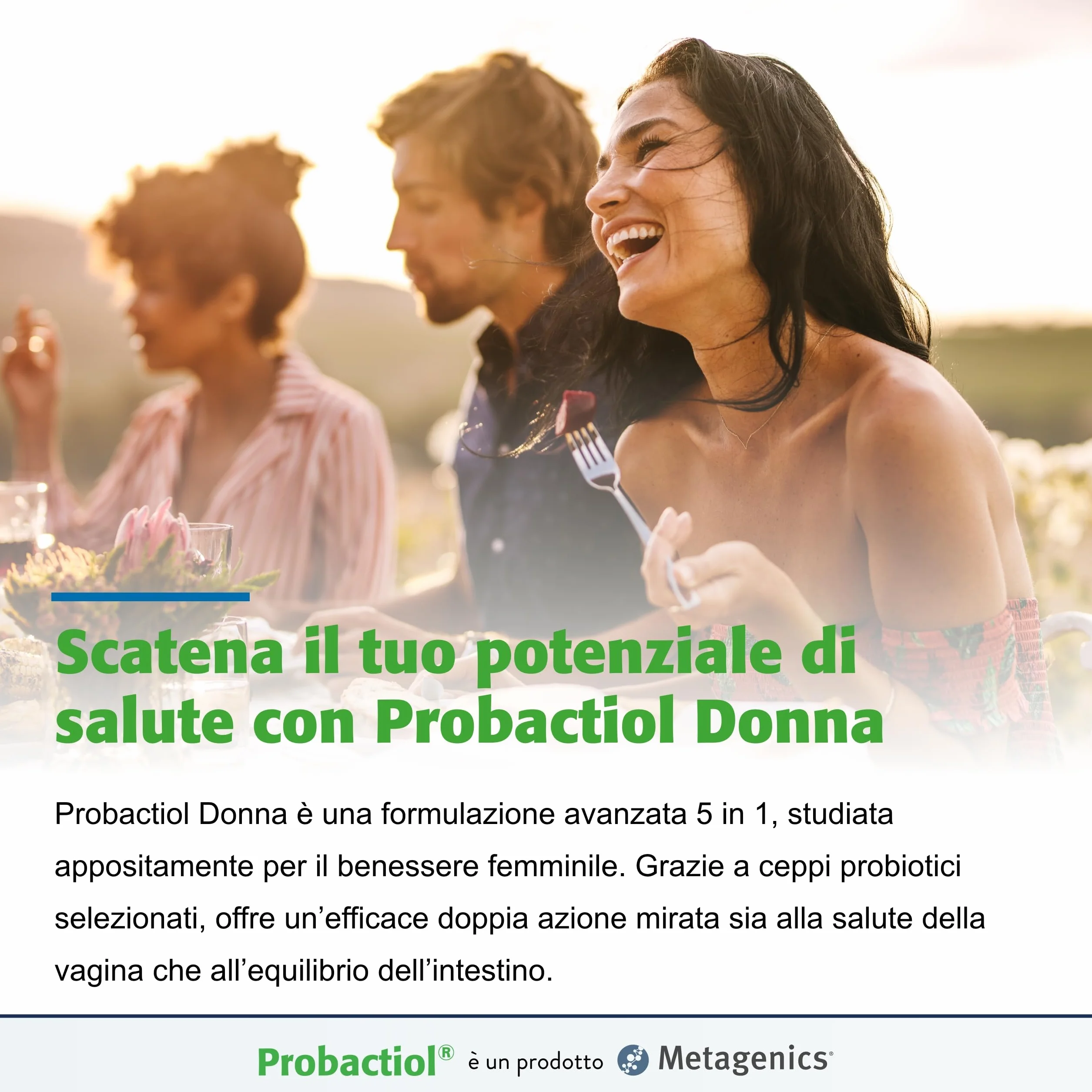 Metagenics Probactiol Donna 5-in-1 Probiotico Salute Femminile 30 Capsule
