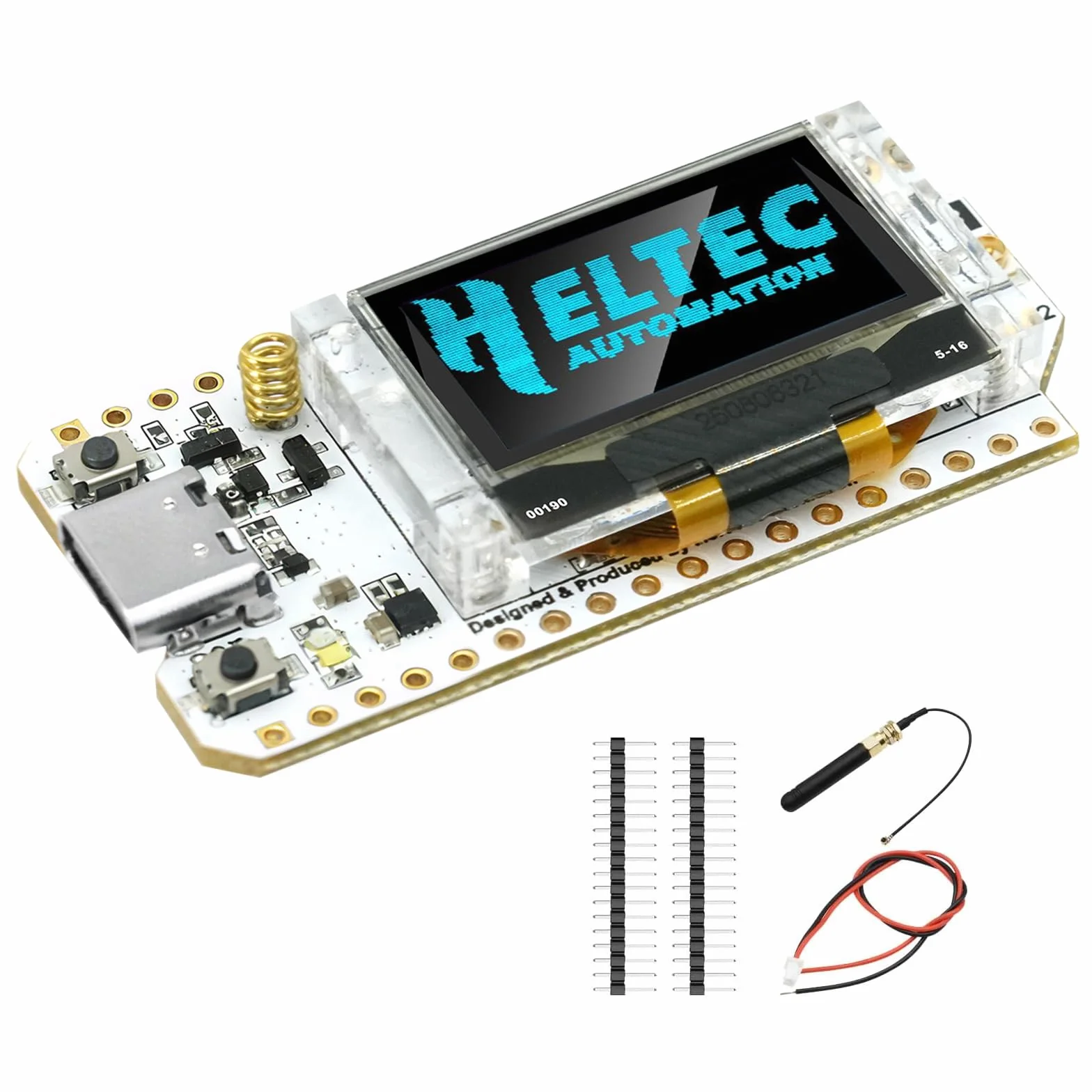 LoRa V3 Meshtastic scheda di sviluppo AYWHP LoRa per ESP32 Display con antenna Type-C Dual Core IOT Board 240 MHz Bluetooth WiFi 863 928 MHz per Arduino