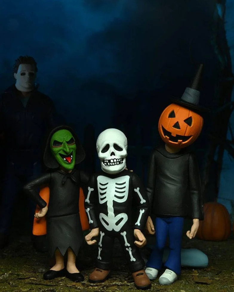 NECA Halloween 3 Toony Terrors Trick Or Treaters 6 Action Figure 3Pk