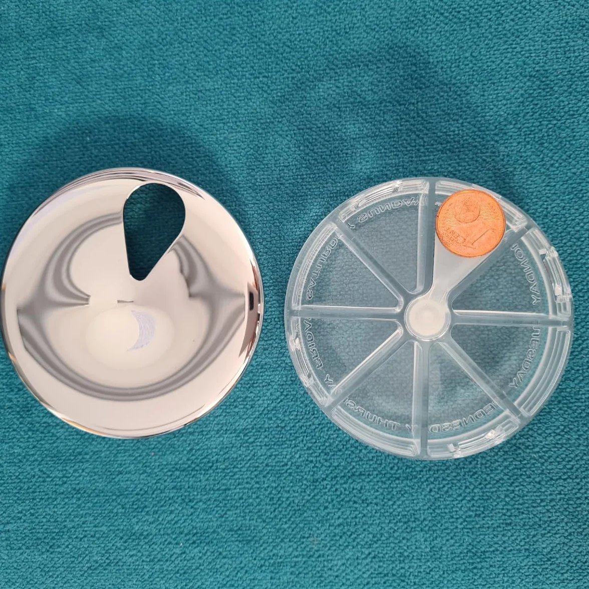 Alessi YoYo BM08 Portapillole Acciaio Inox