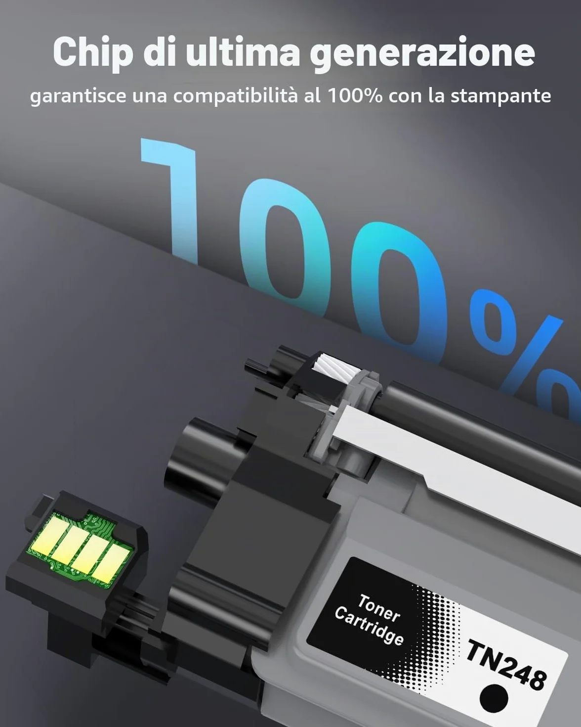 TN248 Cartucce di Toner Compatibili per Brother TN248VAL TN248XL TN248CMYK | Toner per DCP-L3520CDW DCP-L3520CDWE DCP-L3560CDW HL-L3240CDW MFC-L3740CDW MFC-L3740CDWE MFC-L8390CDW MFC-L3760CDW (4-Pack)