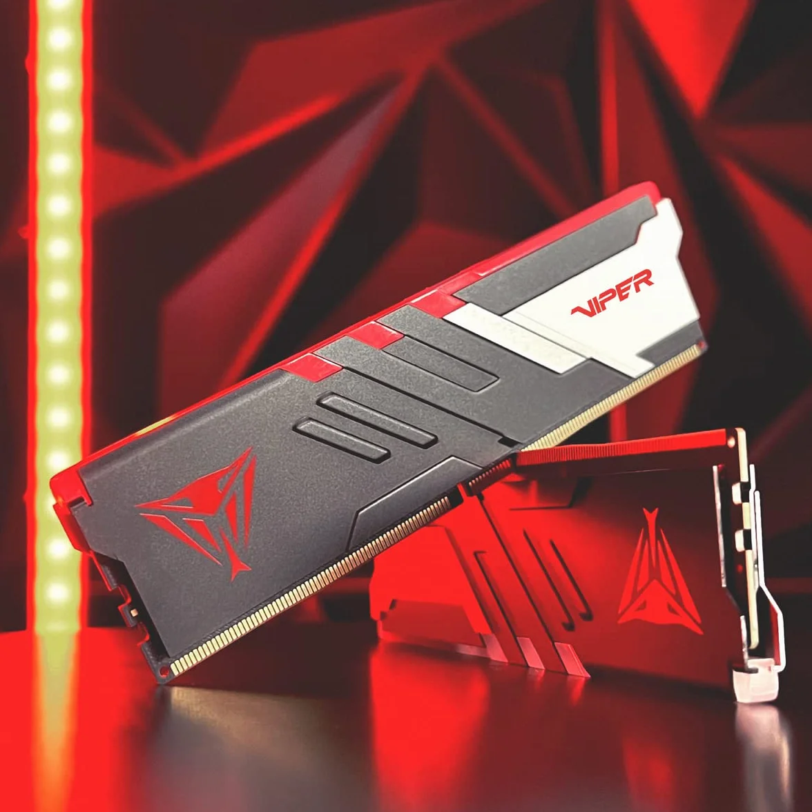 Patriot Viper Venom RGB DDR5 RAM 32GB (2X16GB) 6000MT/s CL30 UDIMM Desktop Gaming Memory Kit - PVVR532G600C30K