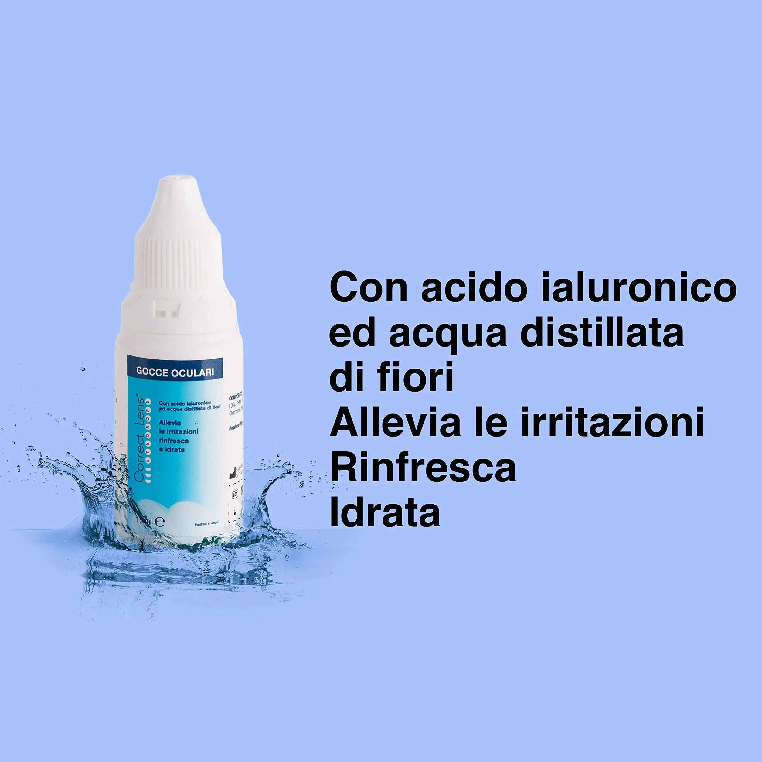Correct Lens Gocce Oculari Acido Ialuronico 15 ml