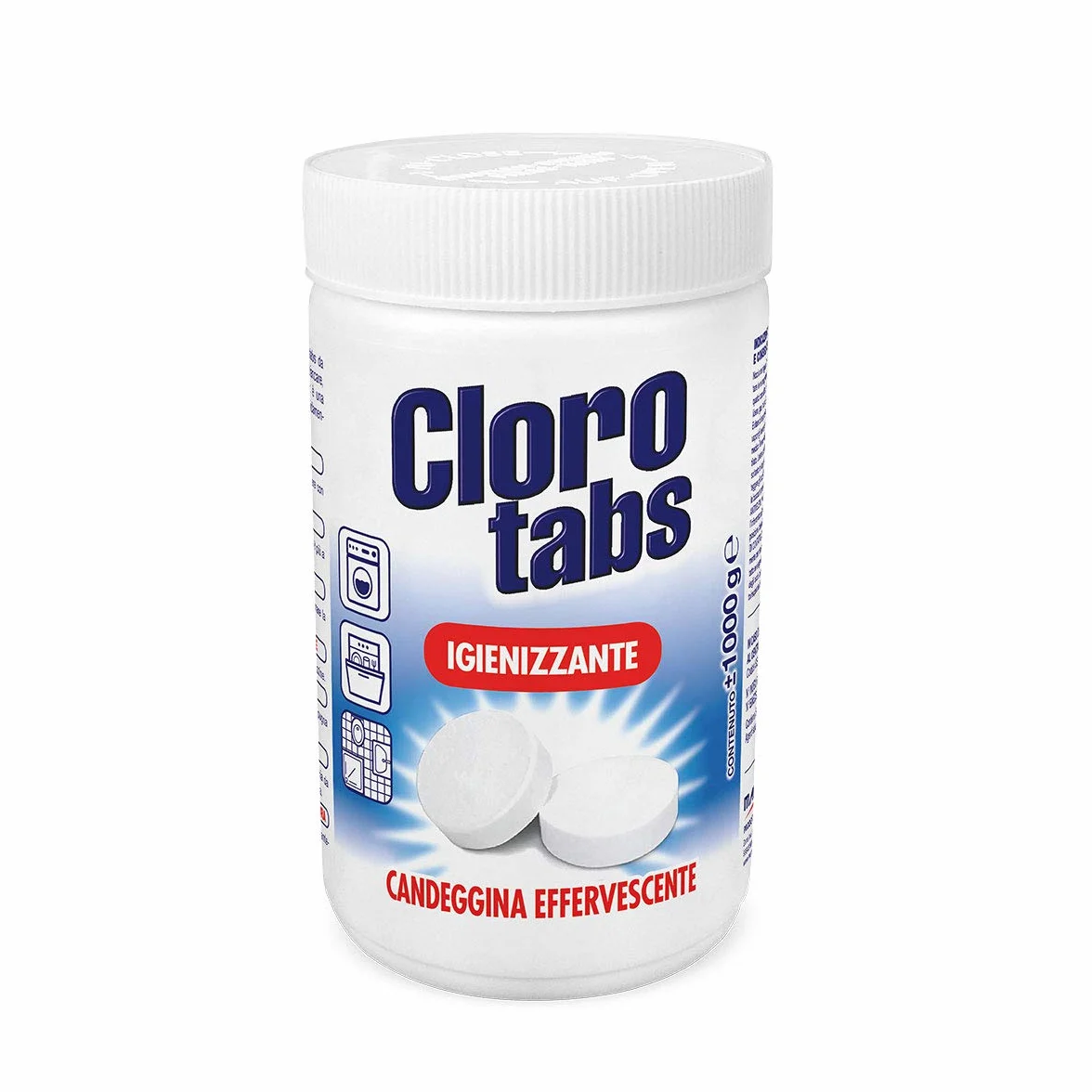Candeggina in pastiglie Cloro tabs 1 kg