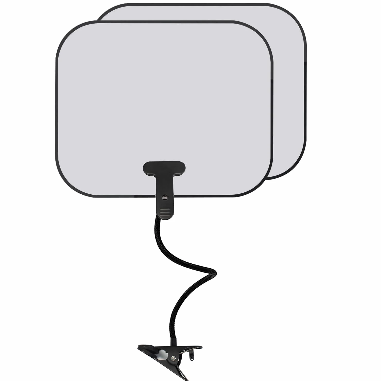 2 pezzi Parasole per computer portatile con Morsetti Flessibili e Regolabili per computer portatili Pieghevole per Laptop per Lavoro Esterno Computer