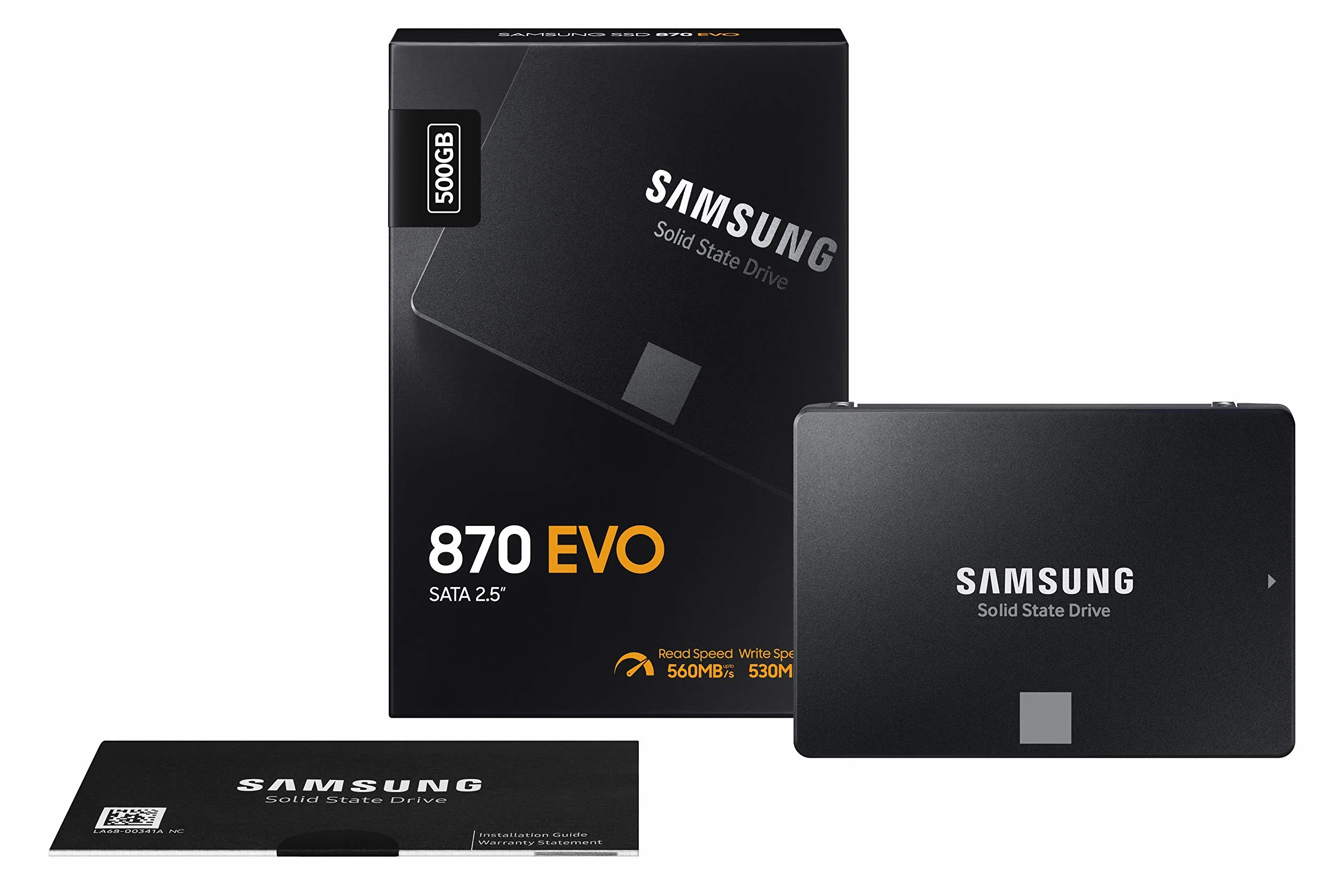 Samsung 870 Evo 2.5" 500 GB Serial ATA III V-NAND MLC