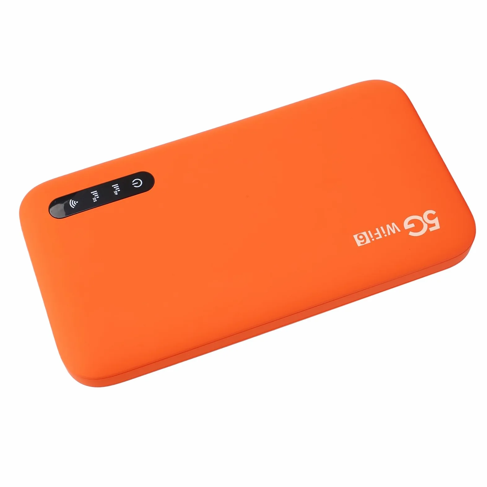 Jiawu Router da Viaggio Portatile Hotspot Mobile 5G WiFi6, Slot per Scheda SIM Ad Alta velocità Dual Band, Batteria da 6100 MAh Fino a 16 Dispositivi IP67
