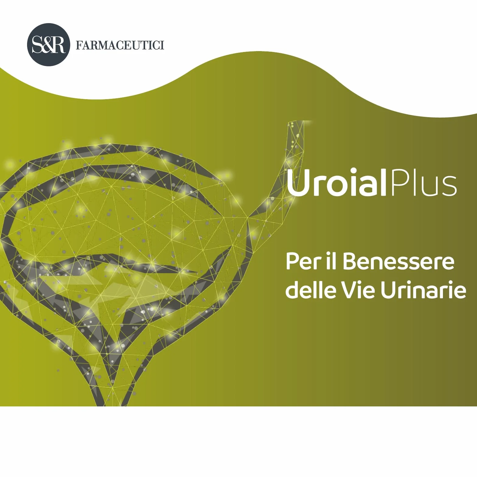 S&R Farmaceutici Uroial PLUS Integratore Alimentare per Infezioni Urinarie Cistite 14 Bustine