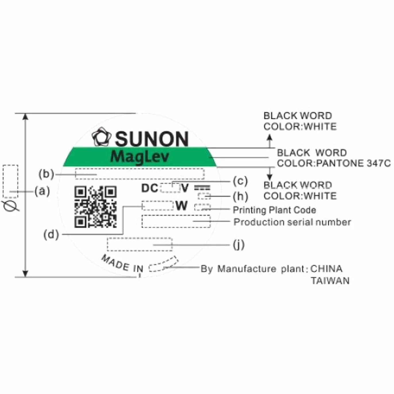 Sunon HA40201V41000UA99 Ventola 40x40x20mm 12V DC 0,38W 9,3m³/h 4500U/Min