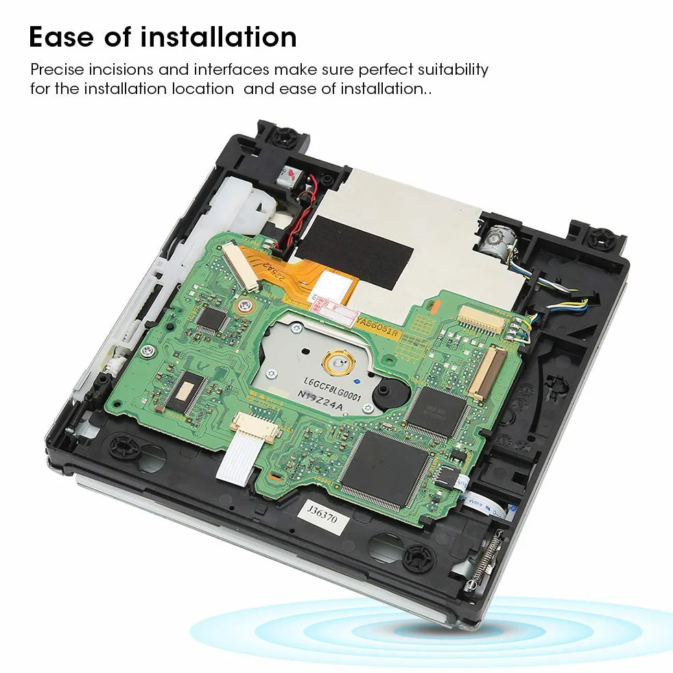 unità CD per Console di Gioco, Parte per Riparazione Disco Doppio IC Professionale, Kit Dvd sostitutivo, Driver CD-Rom con cacciavite, Installazione Semplice, per Console Nintendo per Wii D2E