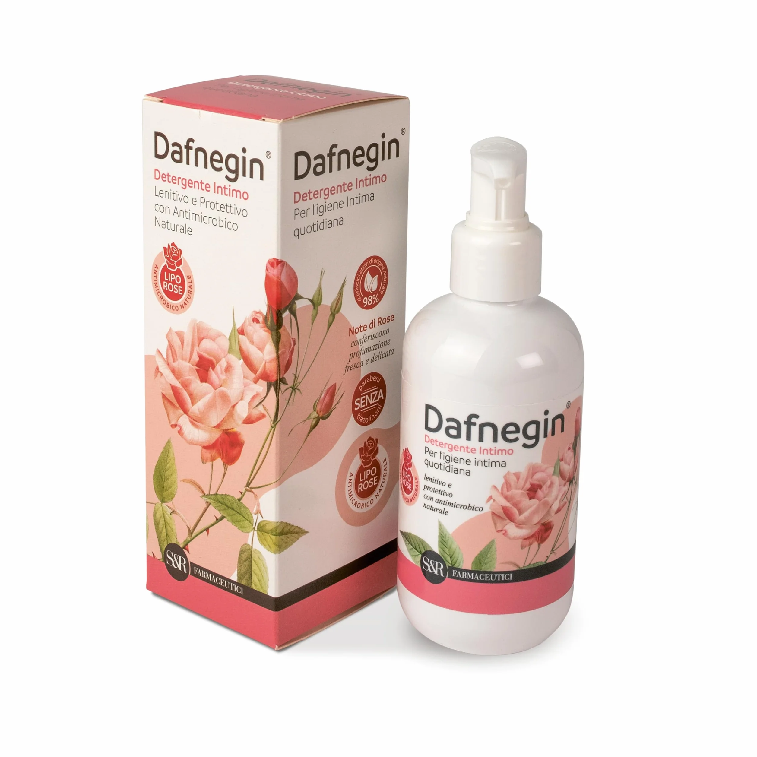 S&R Farmaceutici Dafnegin Detergente Intimo Lenitivo Protettivo Antimicrobico Naturale 200 ml
