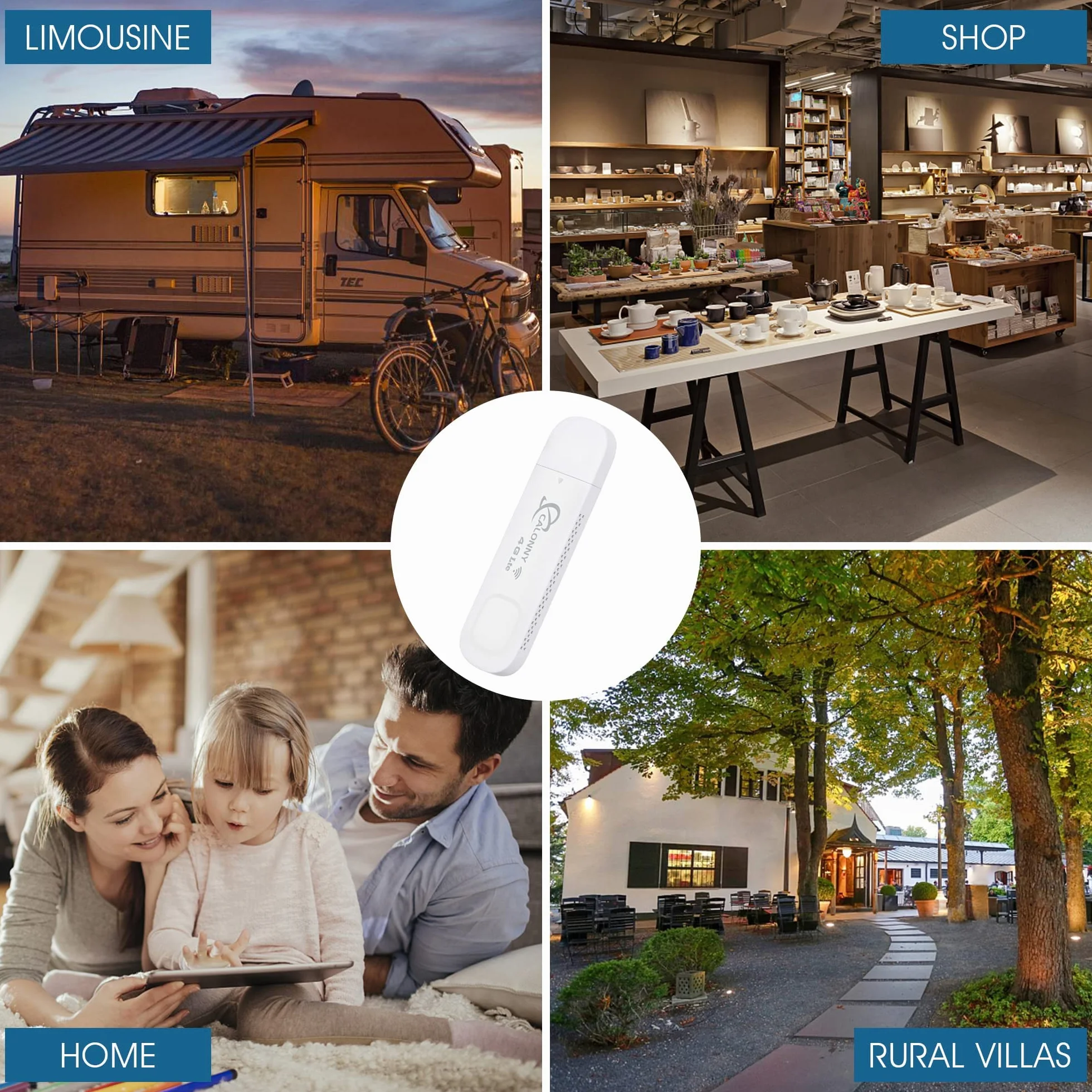 Chiavetta Internet 4G LTE USB WiFi Modem con SIM Link Key cat4 150mbps Alternativa ADSL