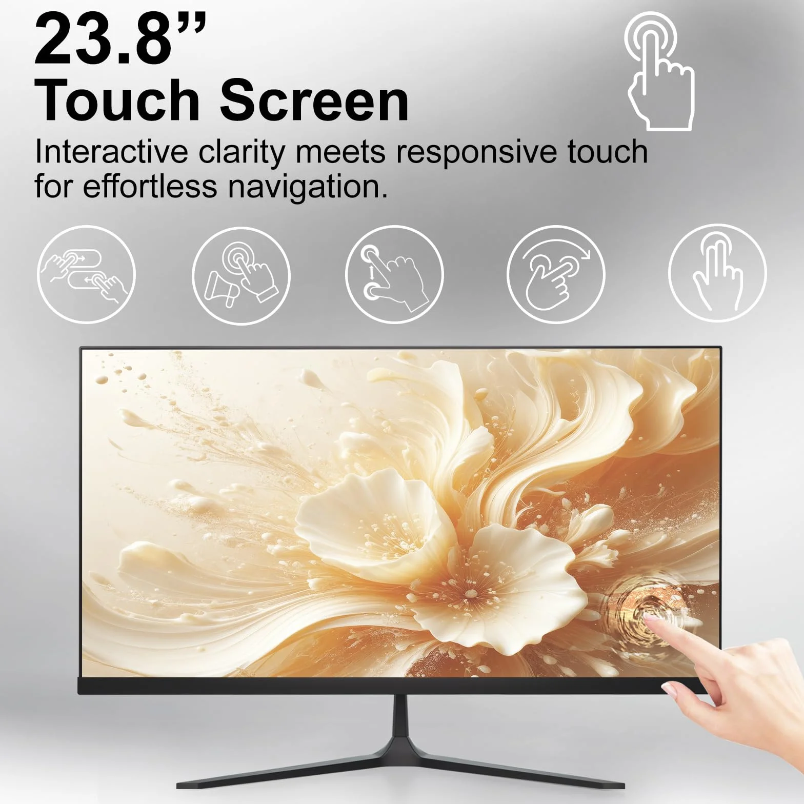 Computer All-in-One 23,8 Pollici Schermo Multitouch FHD Core i7 16 GB RAM 512 GB SSD WiFi 6 Bluetooth 5.3