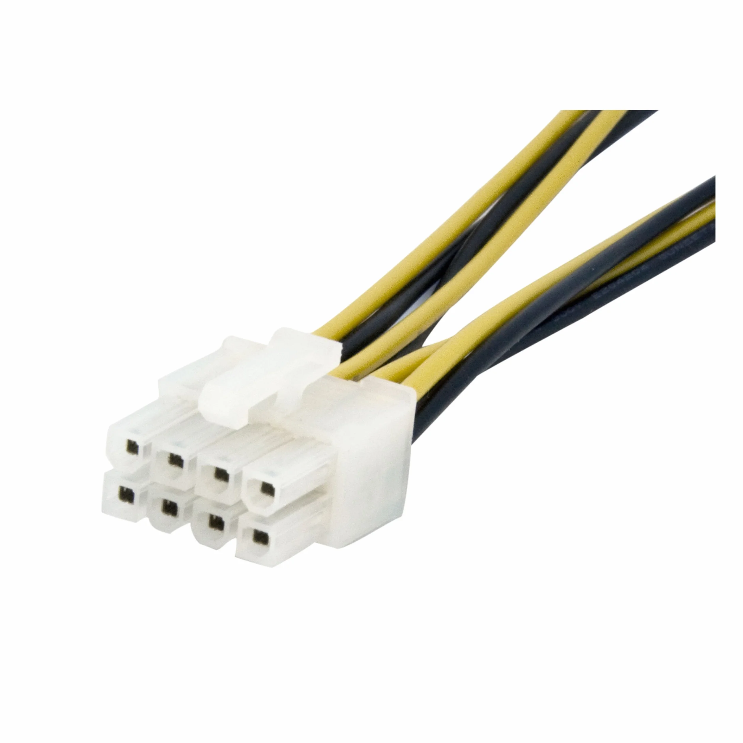 StarTech.com Adattatore di alimentazione EPS da 4 poli a 8 poli con LP4 F/M 15 cm, Adattatore corrente da ATX a EPS (EPS48ADAP)