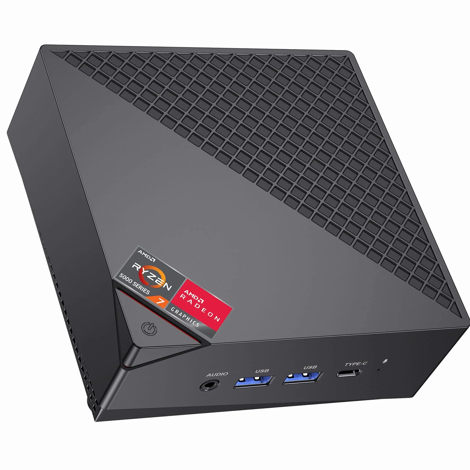 ACEMAGICIAN AM06PRO Mini PC, AMD Ryzen 5 7430U (6C/12T, Fino a 4.3GHz), Mini Computer 16GB DDR4 RAM 512GB M.2 2280 SSD,AMD Radeon RX Vega 7 1800MHz, Dual Ethernet/WIFI 6/Type-C/per Ufficio, Studio