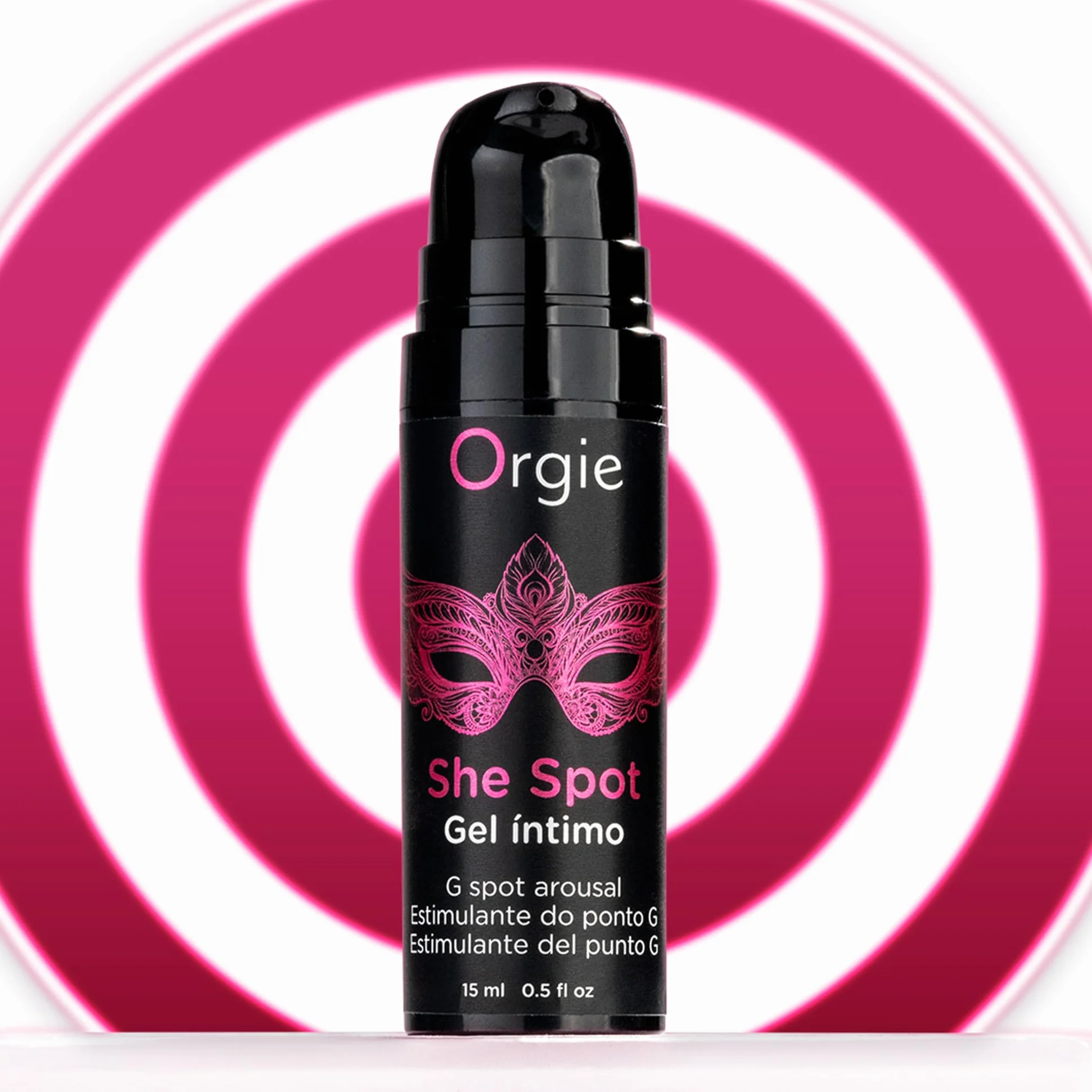 She Spot Intimate Gel Intimo Stimolante Punto G 15 ml Effetto Vibrante Calore Freschezza Tocco Piccante Livello 6 Intensità