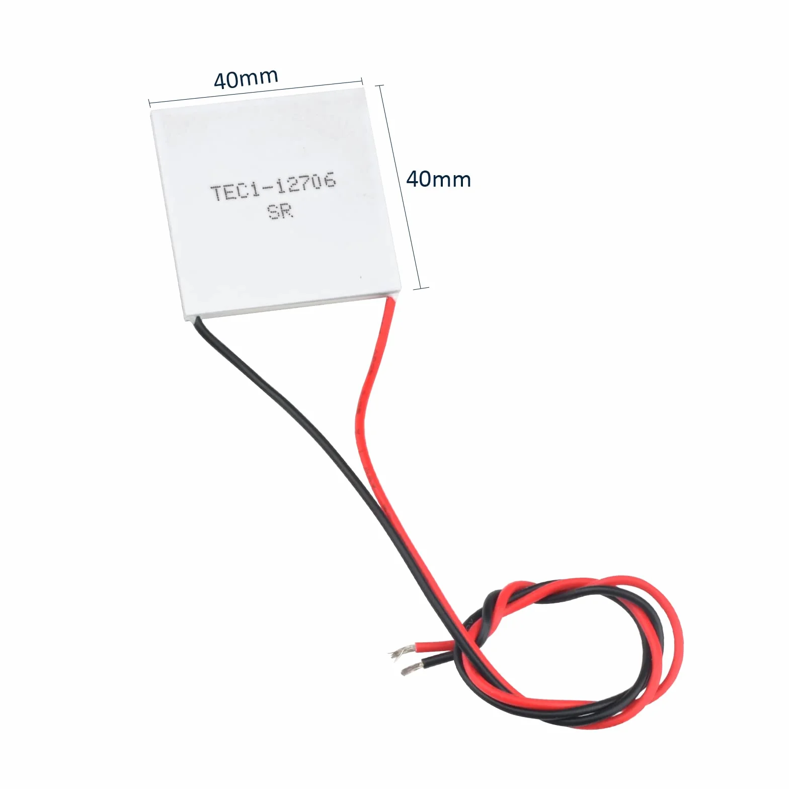 Diymore Cella di Peltier TEC1-12706,5PCS Cella Peltier Dissipatore Termoelettrico di Raffreddamento a Piastra Peltier Modulo 12V 6A 60W (5pezzi)