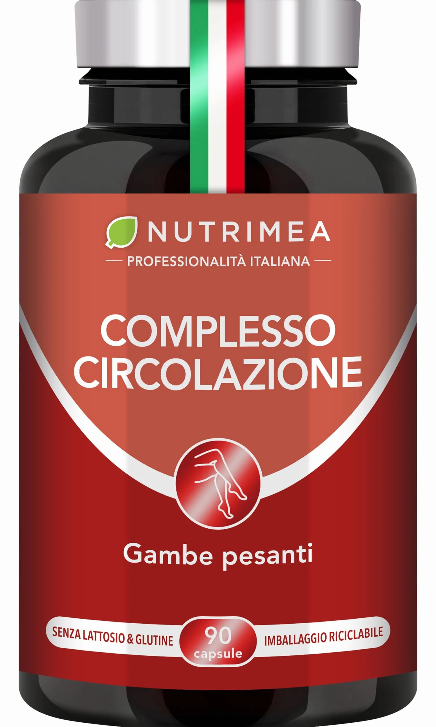 Nutrimea Complesso Circolazione Gambe Gonfie 90 Capsule Vegane