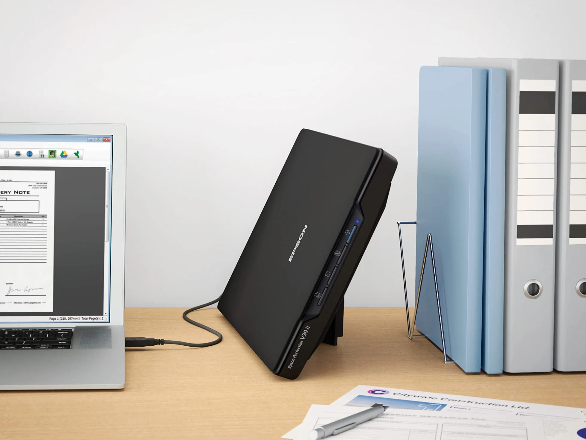 Epson Perfection V39II Scanner 4800 dpi ReadyScan LED Nero
