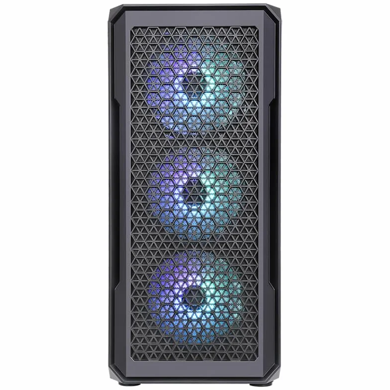 EMCA4 Computer Gaming PC Assemblato Ryzen 5 5600X - RTX 4060 8GB - M.2 1TB nvme - Ram 32GB DDR4 3200Mhz - 4 ventole RGB - Windows 11