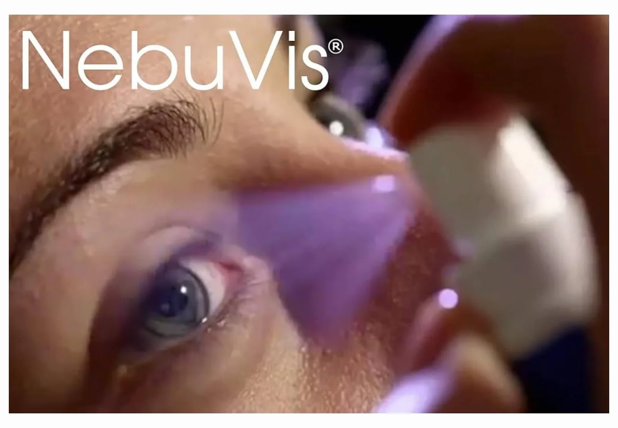 NEBUVIS Reidratante Occhi Gocce Oculari Spray, 10 ml