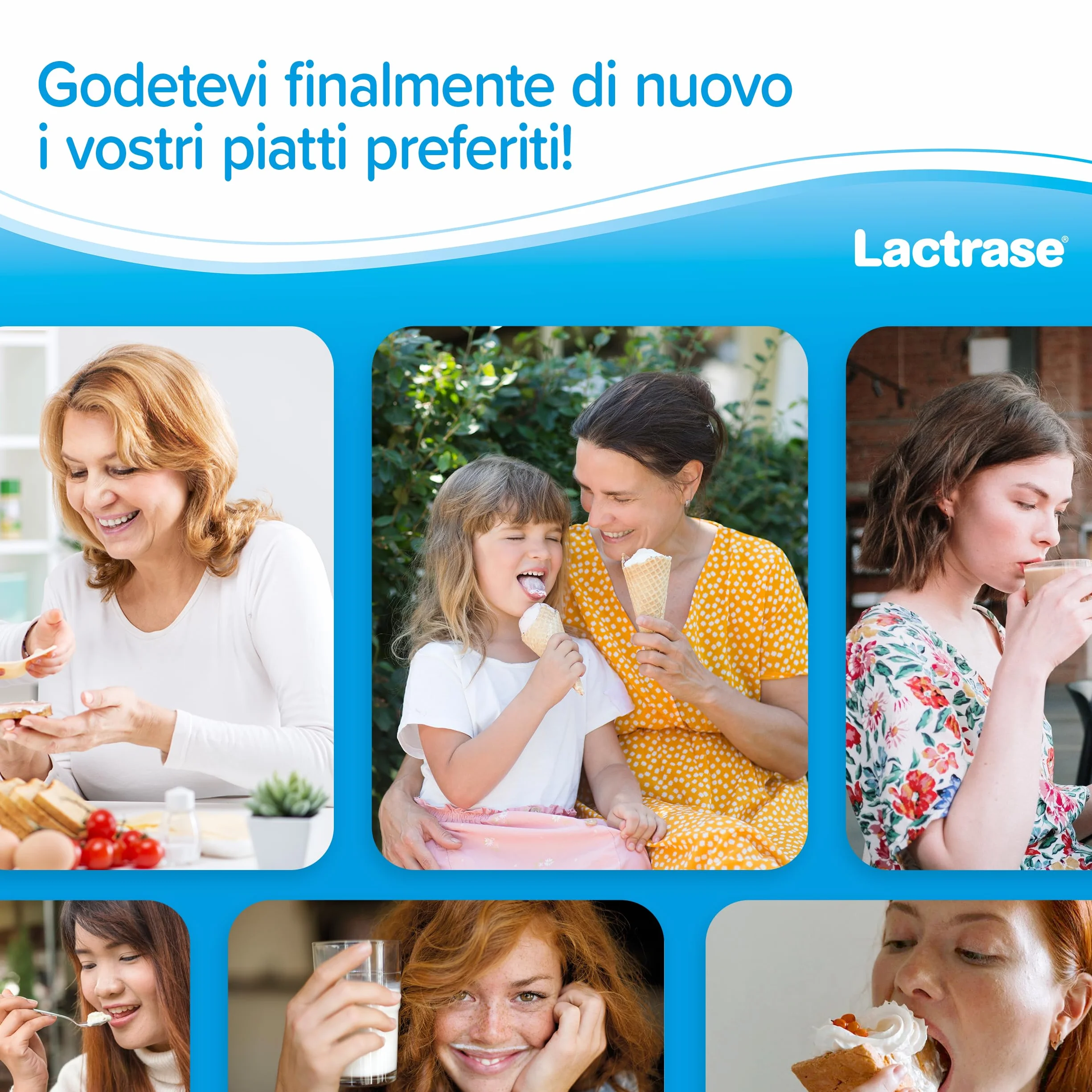 Pro Natura® Lactrase 6000 FCC 60 compresse lattasi intolleranza lattosio