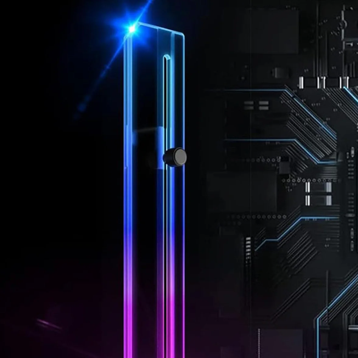 Supporto per scheda grafica ARGB GPU Supporto regolabile a slot singolo con supporto ARGB 5V 3PIN Supporto per GPU video GH03ARGB
