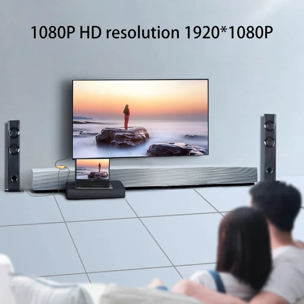 Adattatore HDMI a VGA, 1080P HDMI Femmina a VGA Maschio Cavo Audio Video Convertitore con Cavo Audio da 3,5 mm per Computer, Desktop, Monitor, HDTV Ecc (Oro)