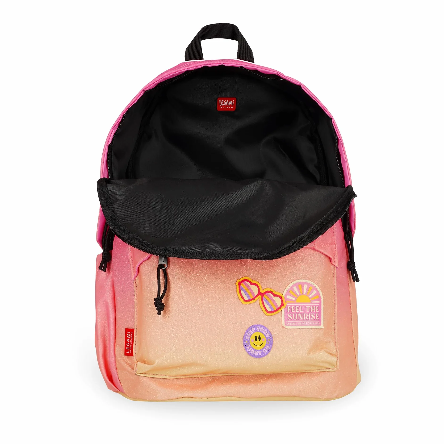 Legami - Zaino Per Scuola My Backpack, Cartella Scuola Foderata, Regolabile, Chiusura a Zip, Scomparto Interno per Laptop e Tablet, Tasca Laterale, Utilizzabile per viaggiare, 30 x 40 x 18 cm