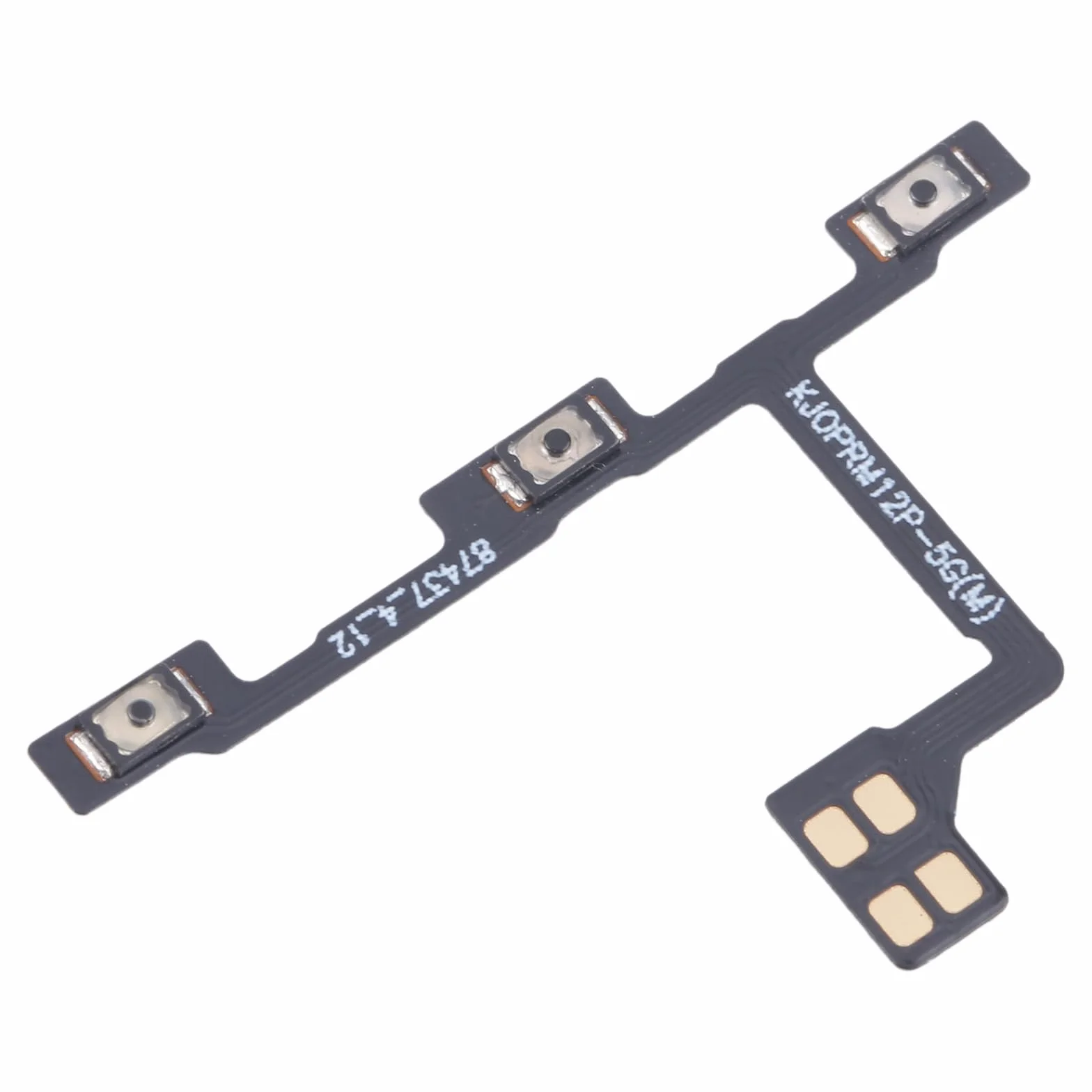 Ricambio compatibile con REALME 12 PRO 5G RMX3842 RMX3843 flat flex circuito interno pulsante accensione volume controllo tasti laterali