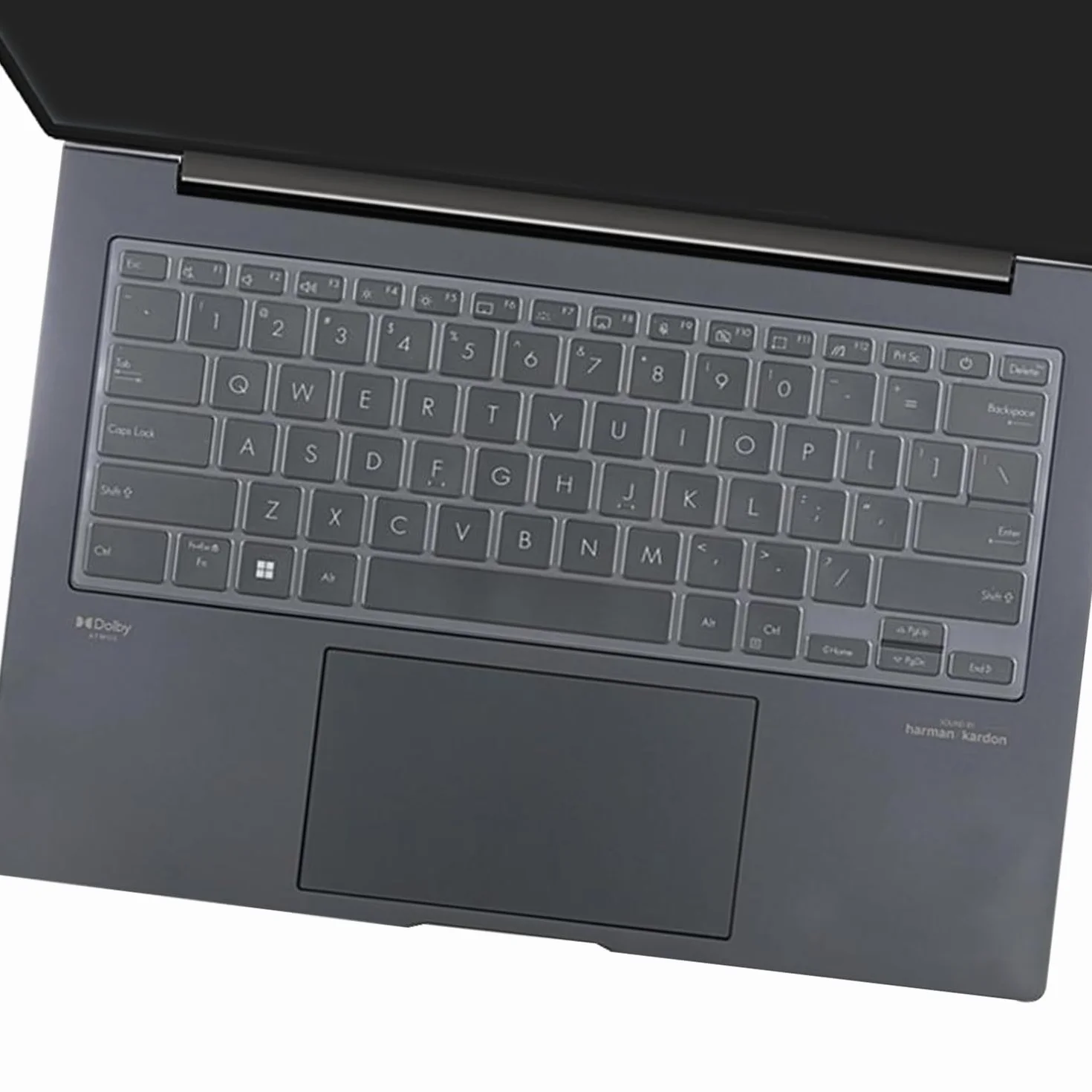 Copertura ultra sottile per tastiera ASUS ZenBook Flip 14 UP3404, ZenBook 14X UX3404, ZenBook Pro UX6404 14 pollici Laptop, layout USA TPU Protector Skin