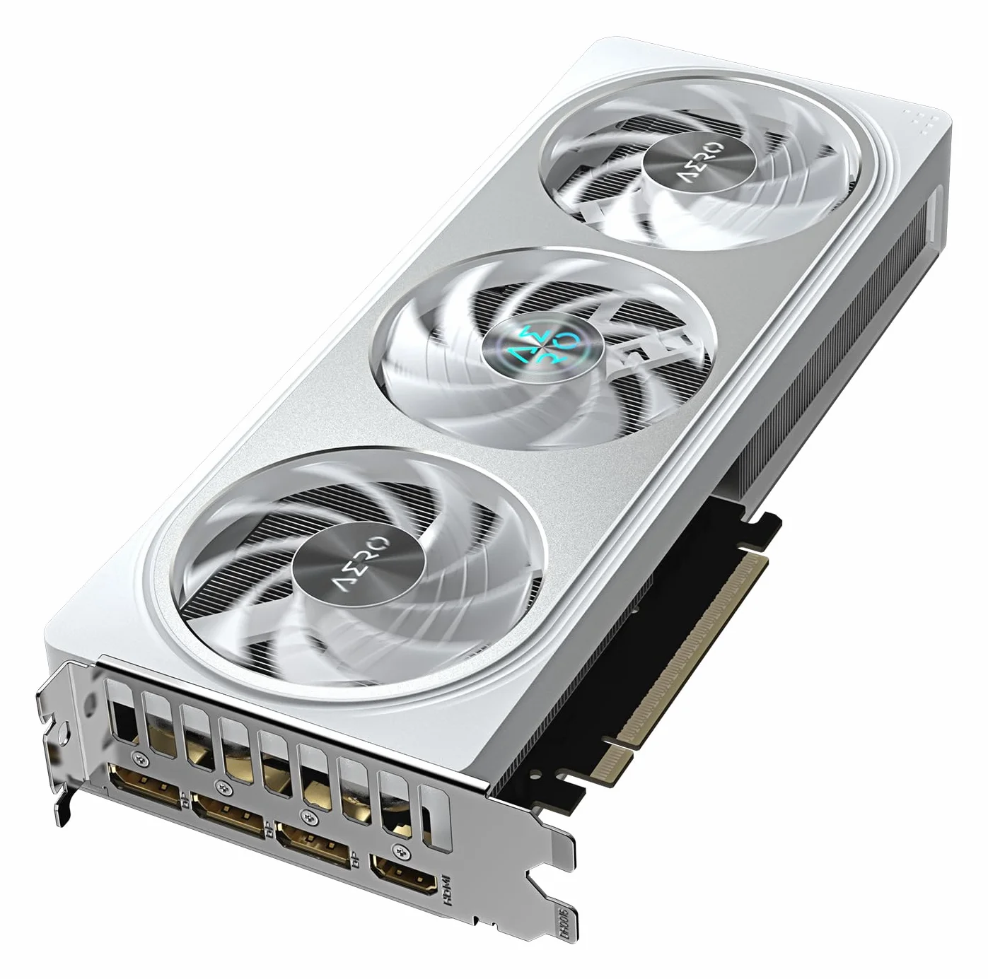 Gigabyte GeForce RTX 5060 Ti AERO OC 16G Scheda Grafica – 16 GB GDDR7, 128 bit, PCI-E 5.0, 2647MHz Frequenza Core, 3 x DisplayPort, 1 x HDMI, GV-N506TAERO OC-16GD
