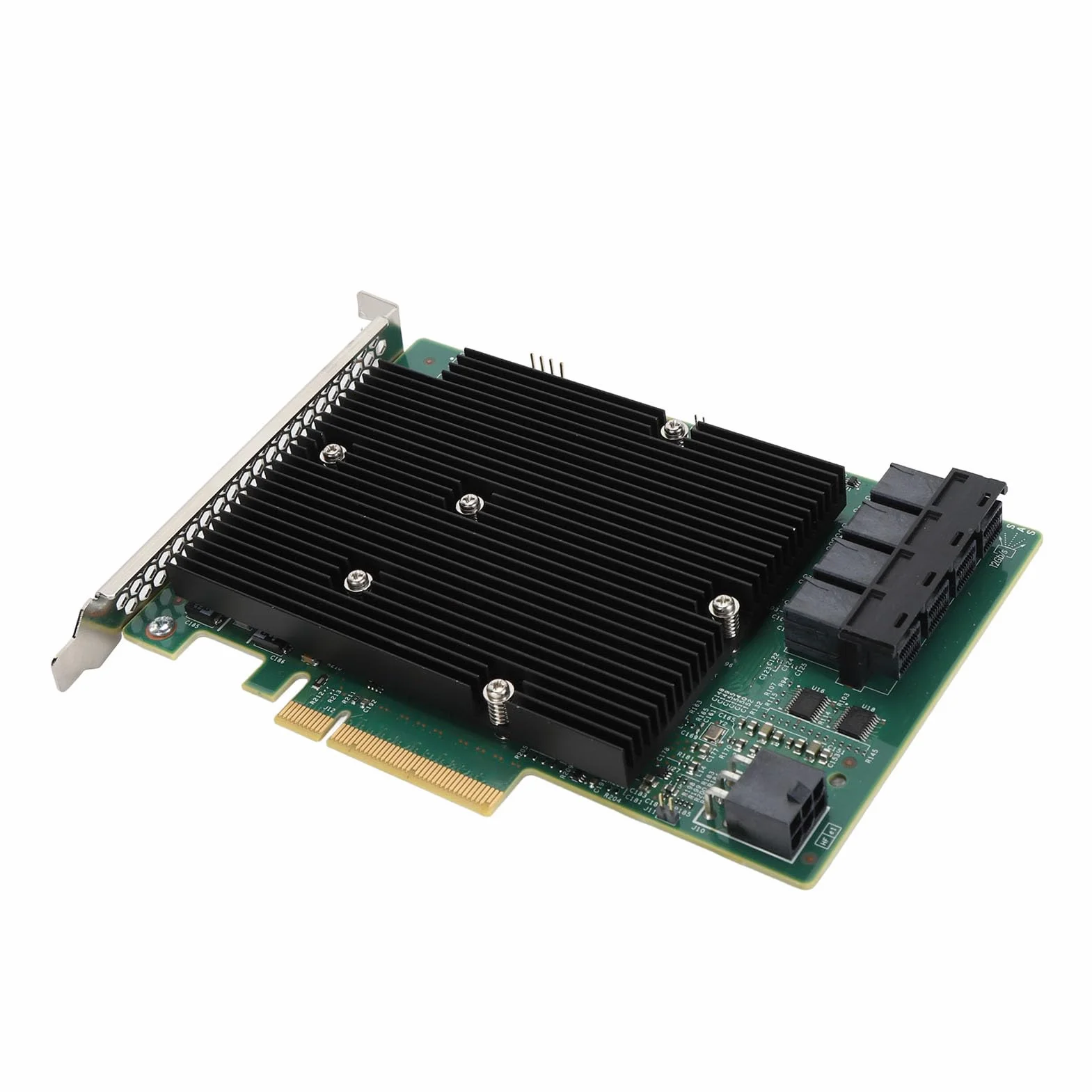 Scheda di Espansione HBA da 12 Gb/s con 16 Porte SAS per, VMware, FreeBSD.Tipo di Bus PCIe 3.0 8X, 1024 Non SAS, Dispositivi Supportati