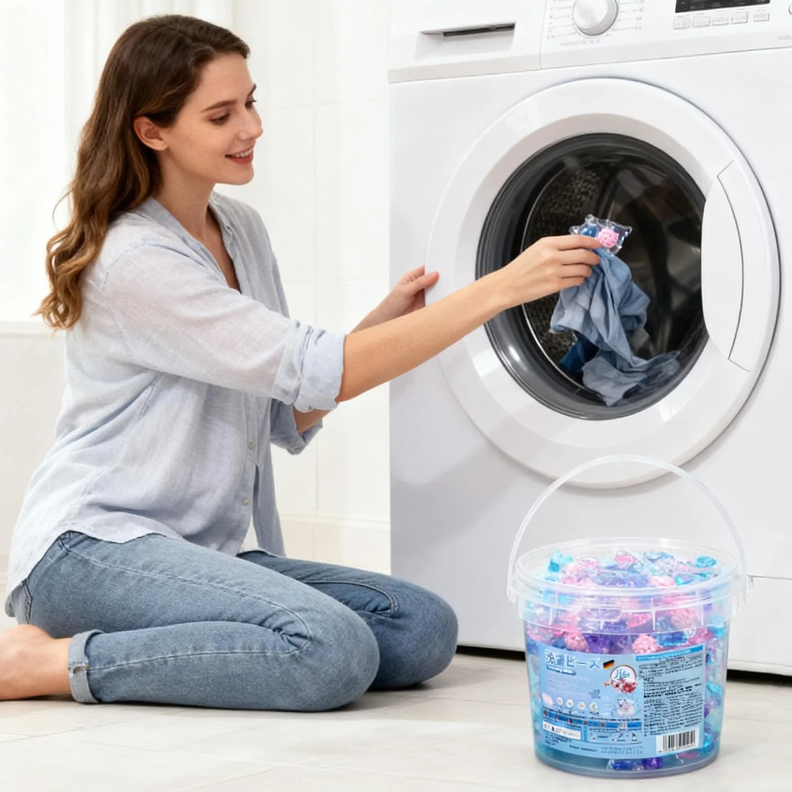 Cialde per lavatrice compresse detersivo concentrato protezione colore