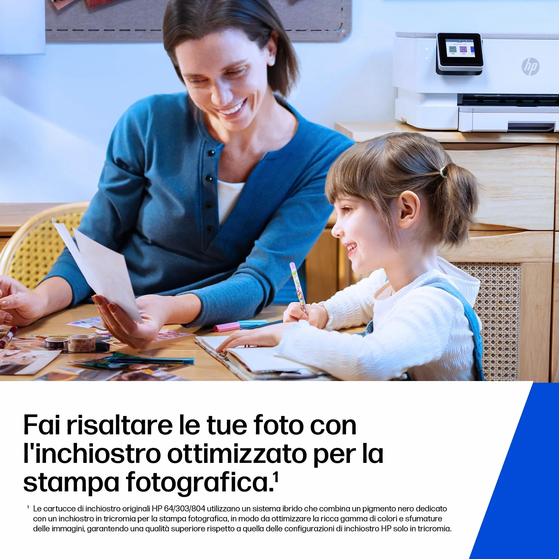 HP 303 Nero e Tricromia 3YM92AE Cartucce Originali 2 Pezzi per Stampanti Tango Envy 6220 6230 7130 7830