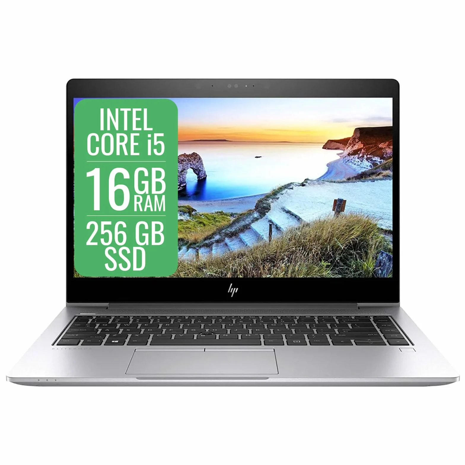 HP EliteBook Notebook Intel Core i5 8th 16GB RAM 256GB SSD 13.3" Display Windows 11 Pro Ricondizionato
