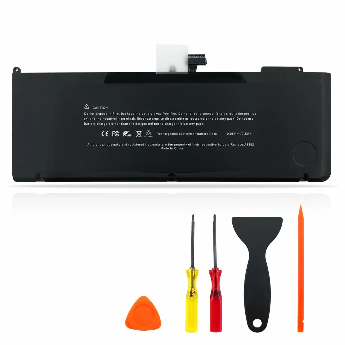 A1382 Laptop Batteria per MacBook Pro 15-inch A1286 (Early 2011, Late 2011, Mid 2012) MC721LL/A MD318LL/A MD322LL/A MC723LL/A MD035LL/A MD103LL/A MD104LL/A 10.95V