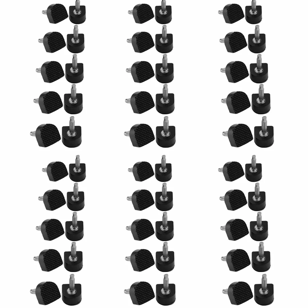 Ersatz Absätze für High Heels, U-Form, Schwarz, 8-12 mm, 30 Paare