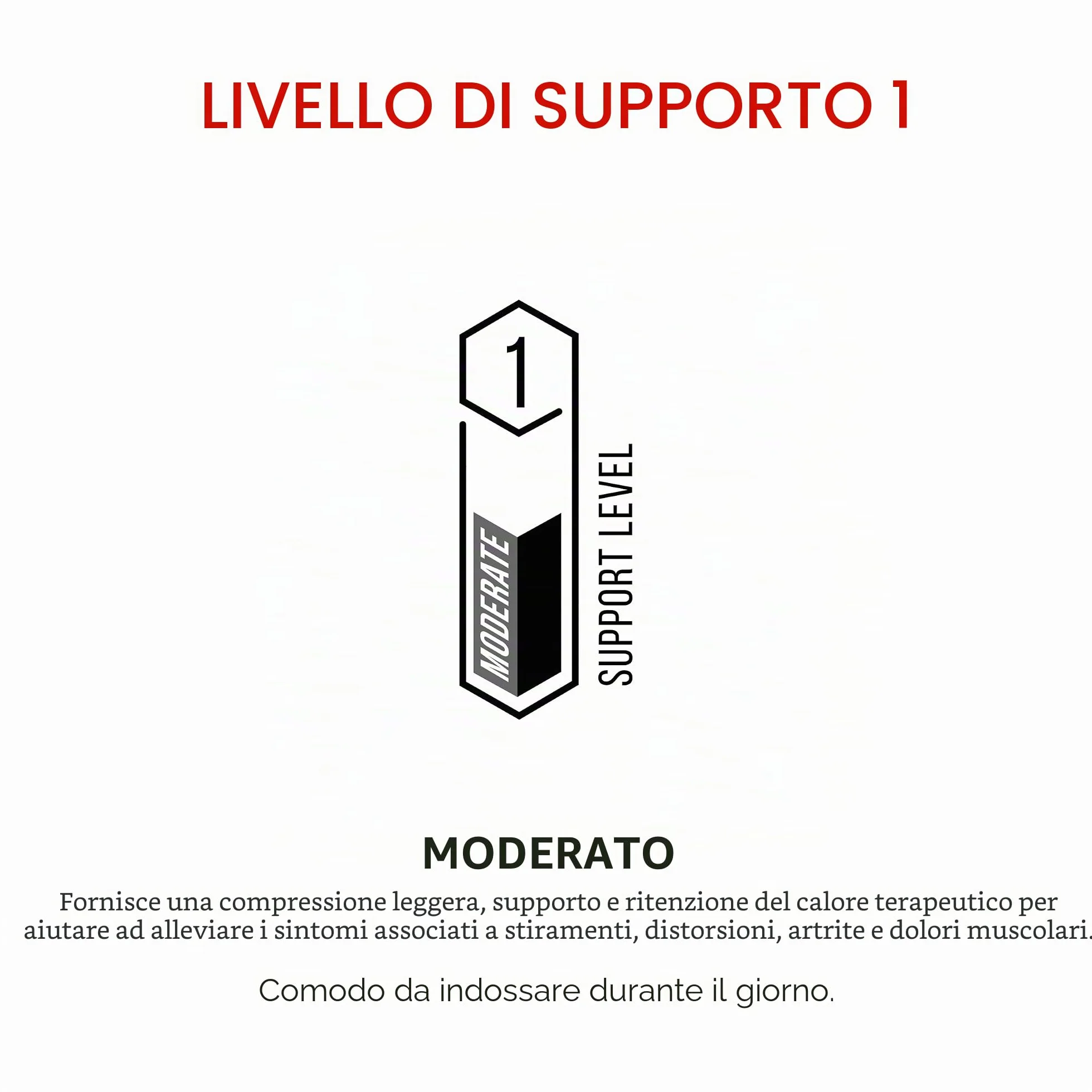 VULKAN Supporto classico per coscia medio, tutore in neoprene per stabilità muscolare e lesioni tendine del ginocchio