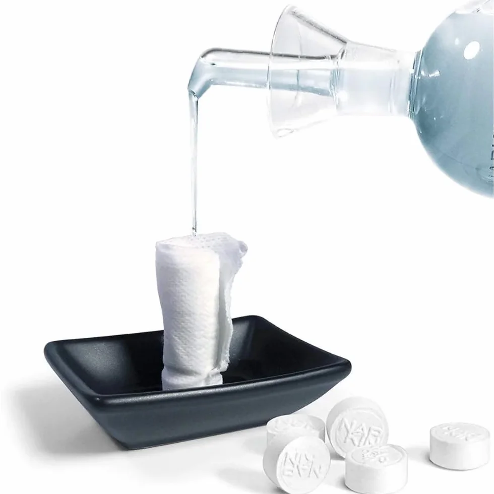 Salviettine Compresse in Pastiglie per Mani, 100 Pezzi, Tessuto Espandibile in Acqua