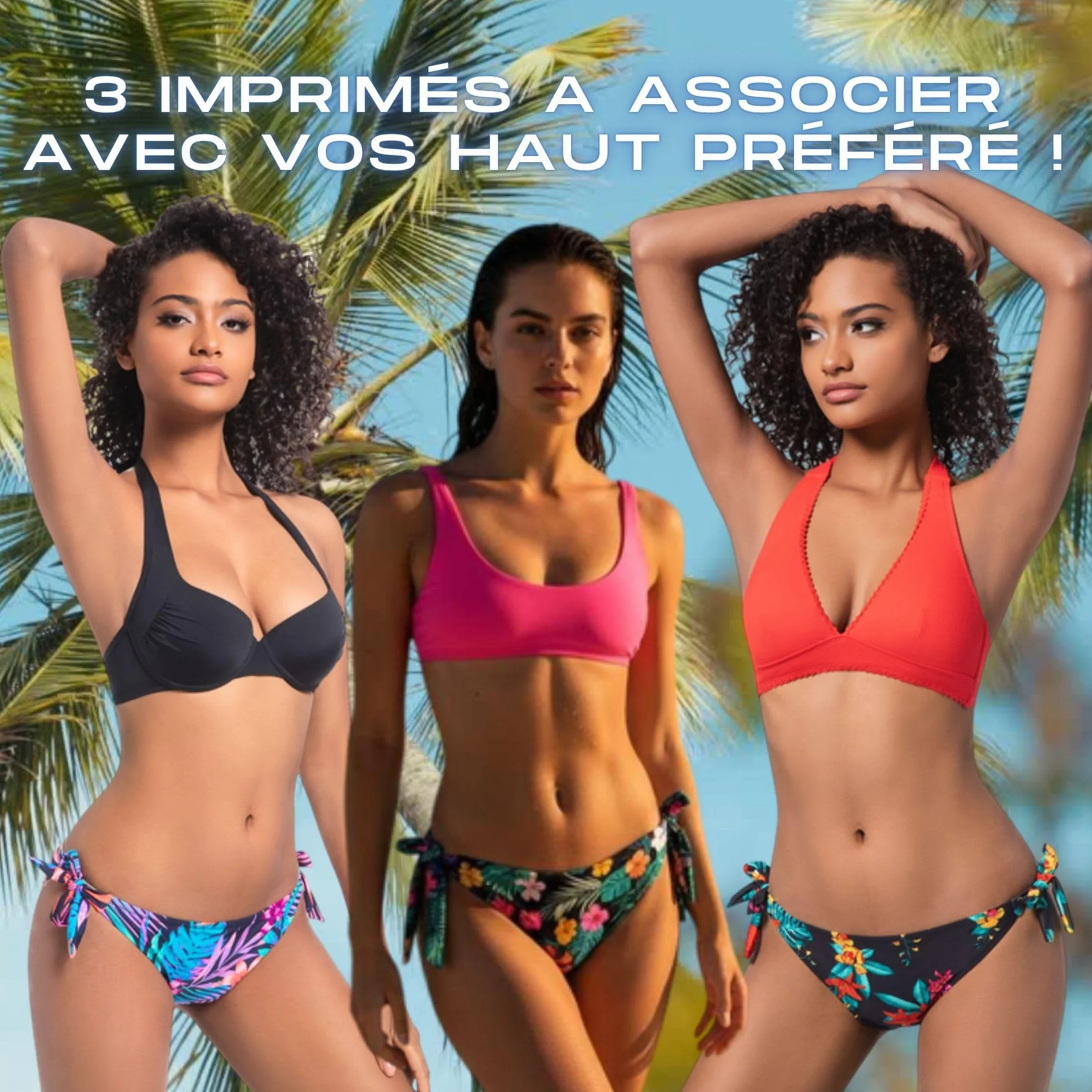 Bikini Mestruale Donna Assorbente Riutilizzabile Costume da Bagno per Flusso Abbondante Lavabile