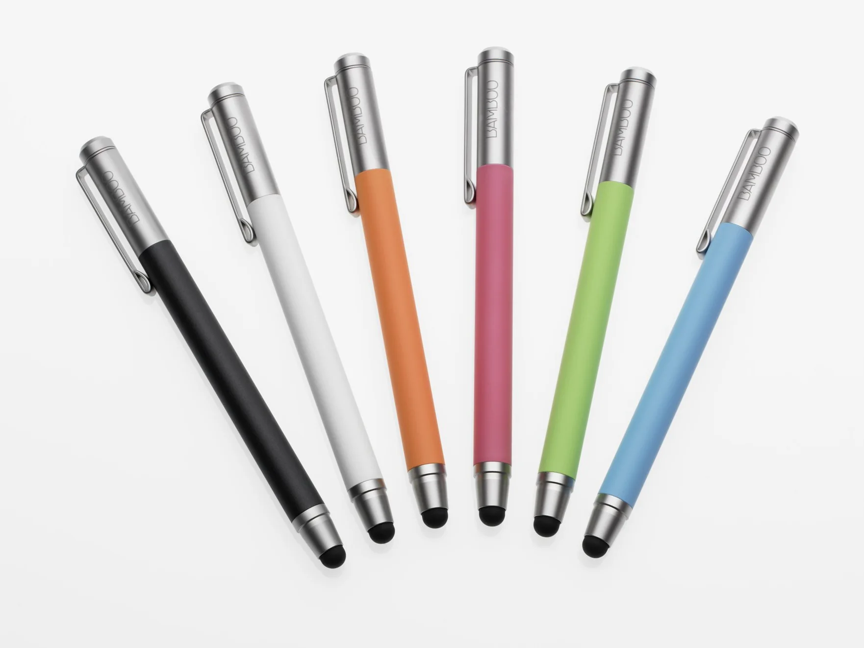 Wacom Bamboo Stylus Solo - CS-100- Penna per iPad e tablet - Bianco [Vecchio Modello]